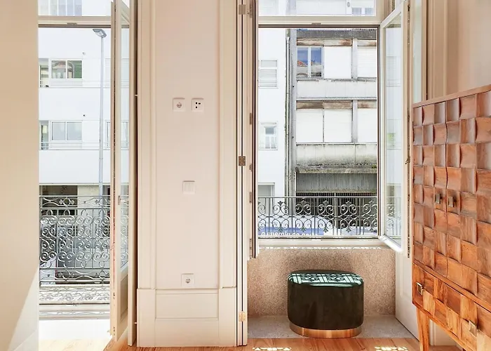 Appartement Classic Loft In Fully Renewed Building At Batalha Oporto