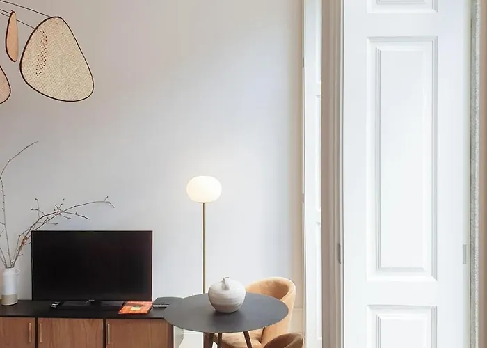 Classic Loft In Fully Renewed Building At Batalha بورتو